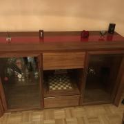 Highboard/Anrichte Nussbaum